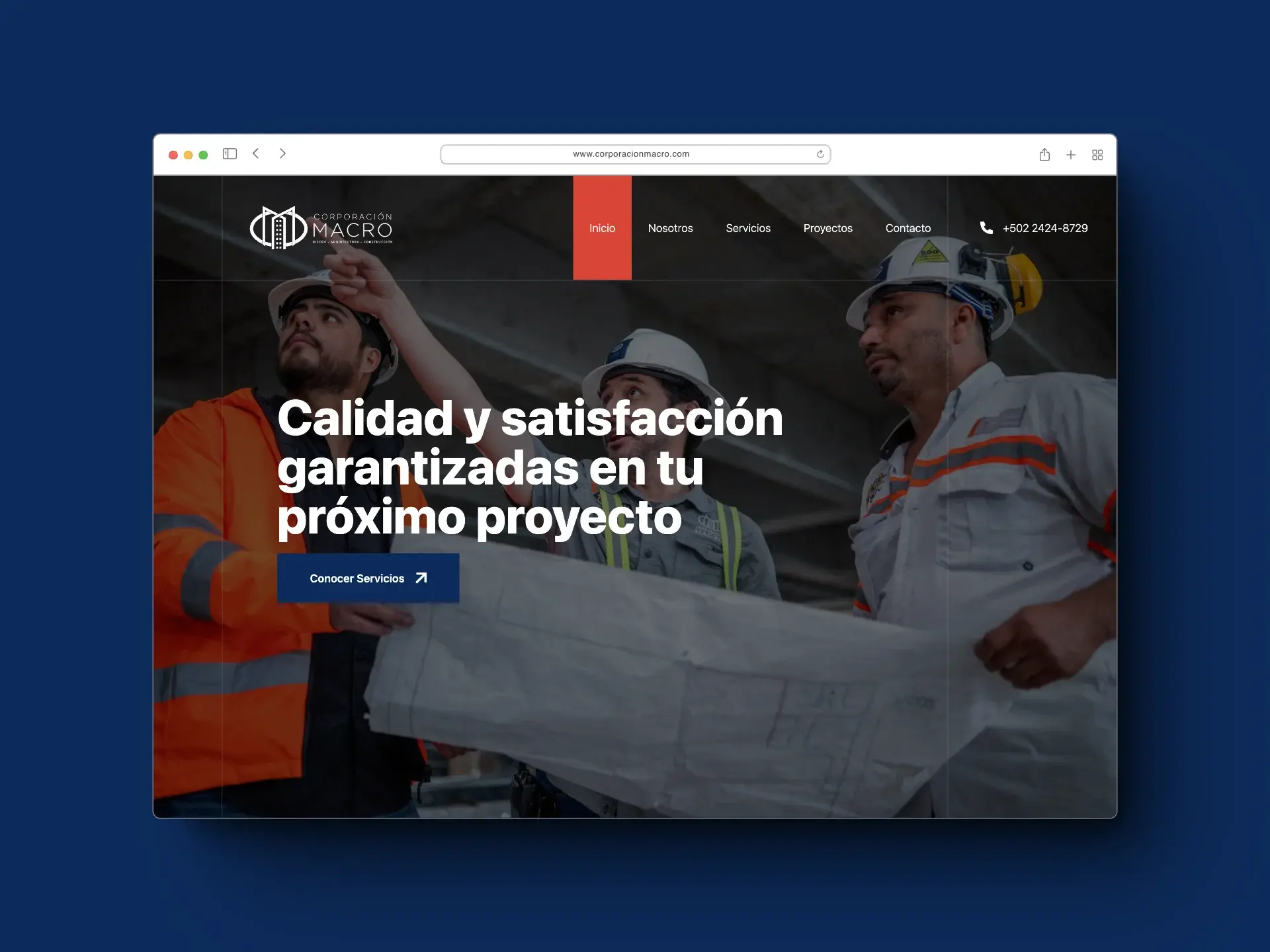 Corporación Macro Website