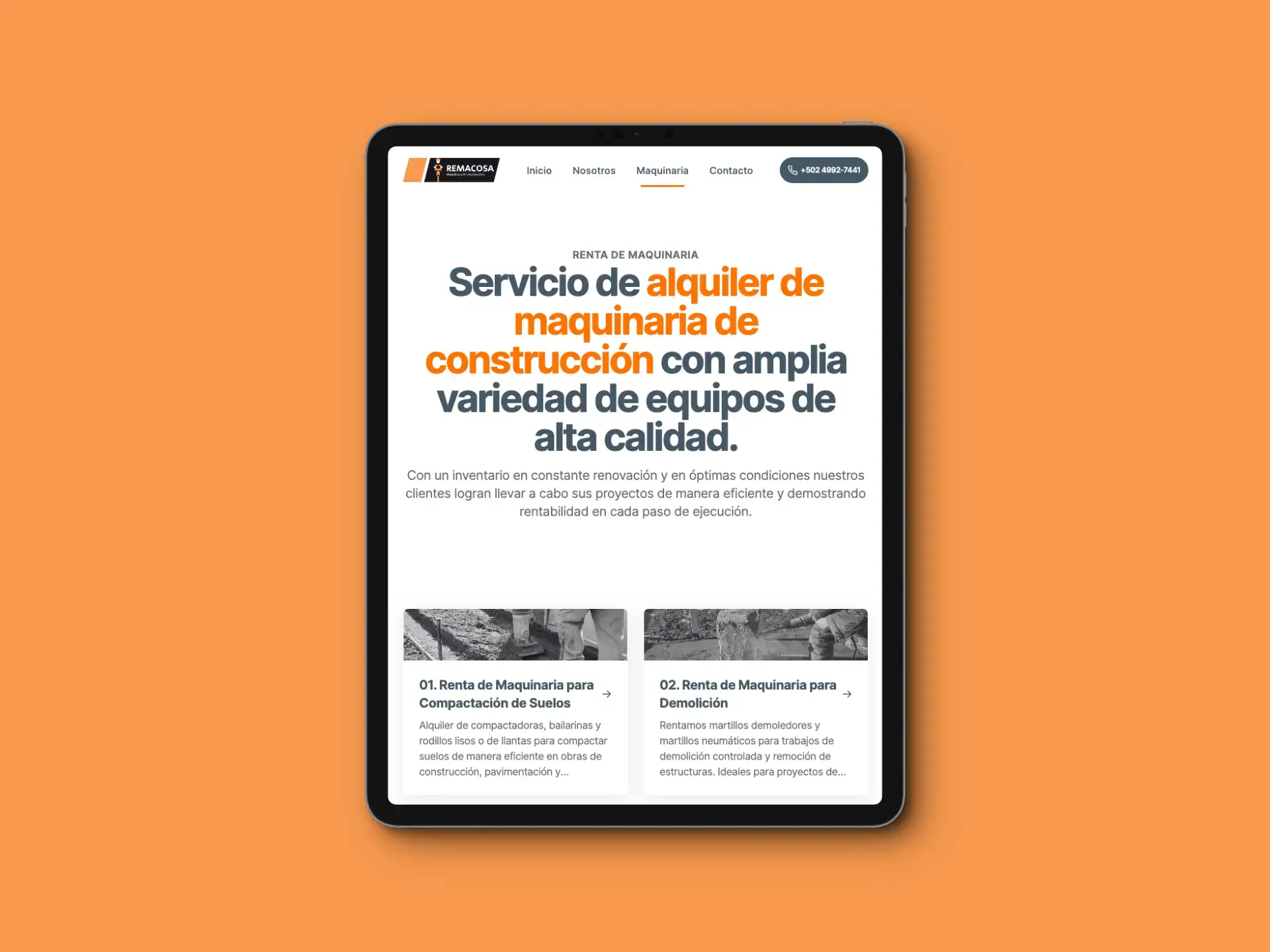 Remacosa Website